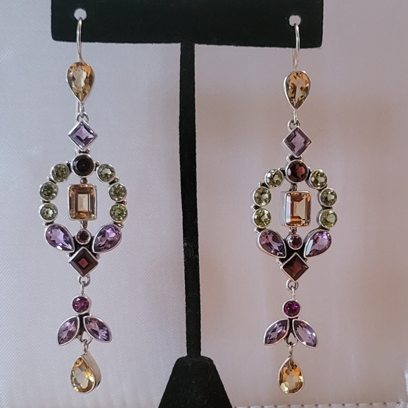 3½ inches long! Nicky Butler 69/300 made. Gorgeous earrings - Picture 4 of 4